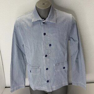 Officine Générale Paris 6 Men’s Gibson Striped Button-Up Shirt